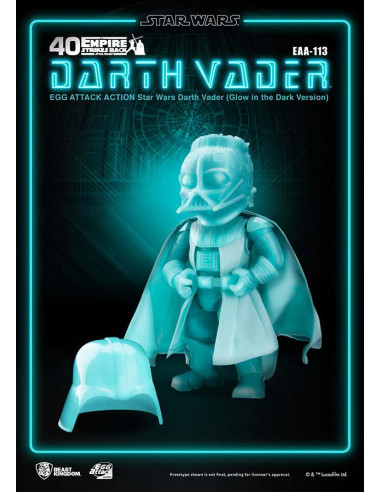 SW EGG AA DARTH VADER GLOW I/T DARK VER