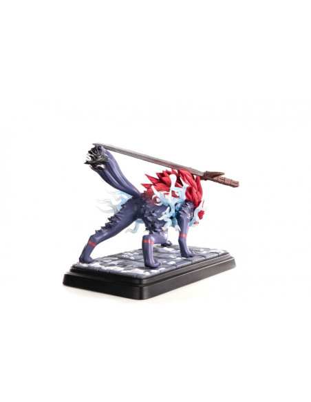 OKAMI OKI WOLF FROM RESIN STATUE