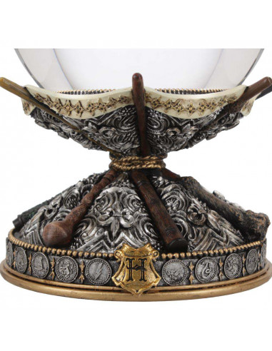 HARRY POTTER WAND CRYSTAL BALL & HOLDER