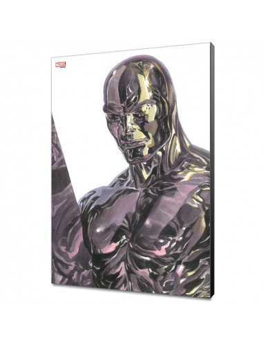 ALEX ROSS SILVER SURFER WOOD PANEL