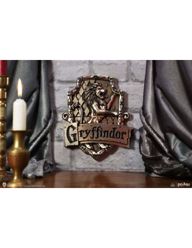 HARRY POTTER GRYFFINDOR  WALL PLAQUE