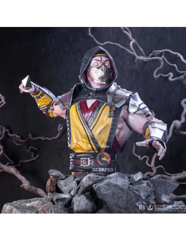 MORTAL KOMBAT SCORPION BUST