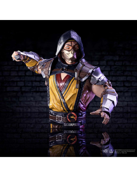 MORTAL KOMBAT SCORPION BUST