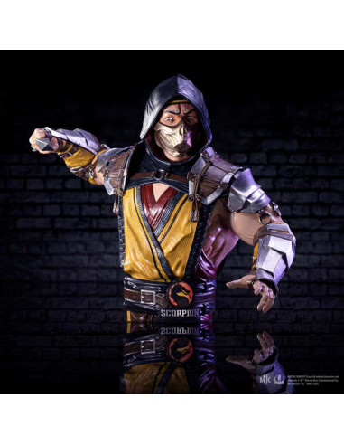 MORTAL KOMBAT SCORPION BUST