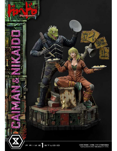 DOROHEDORO CAIMAN & NIKAIDO STATUE