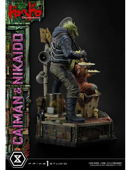DOROHEDORO CAIMAN & NIKAIDO STATUE