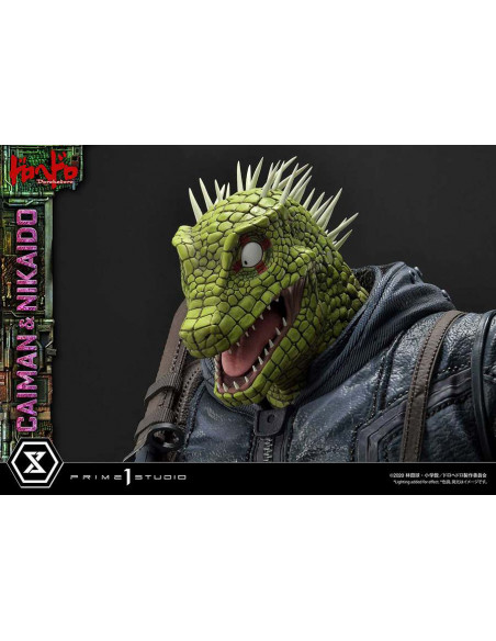 DOROHEDORO CAIMAN & NIKAIDO STATUE