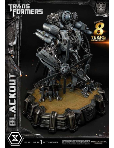TRANSFORMERS BLACKOUT STATUE