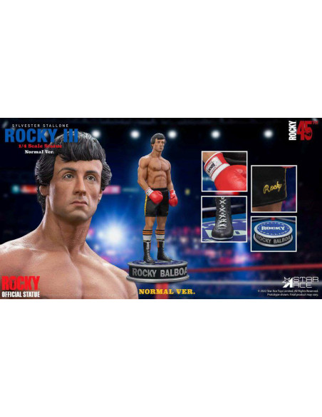 ROCKY III REGULAR RESIN STATUE