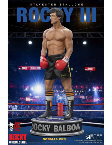 ROCKY III REGULAR RESIN STATUE