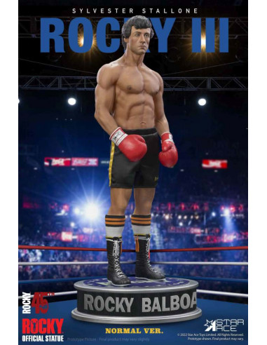 ROCKY III REGULAR RESIN STATUE