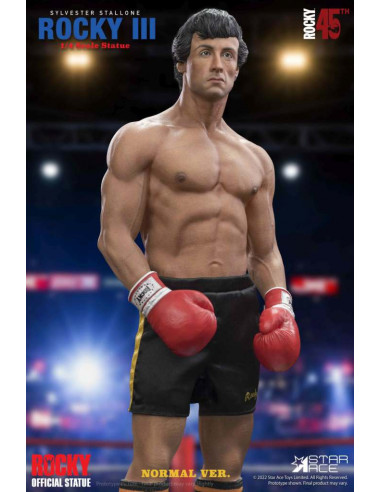 ROCKY III REGULAR RESIN STATUE