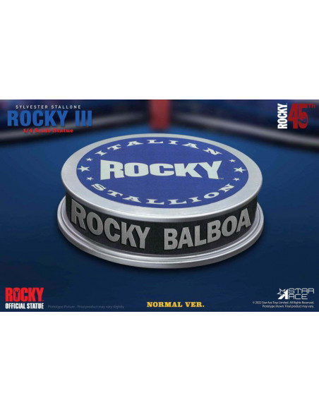 ROCKY III REGULAR RESIN STATUE