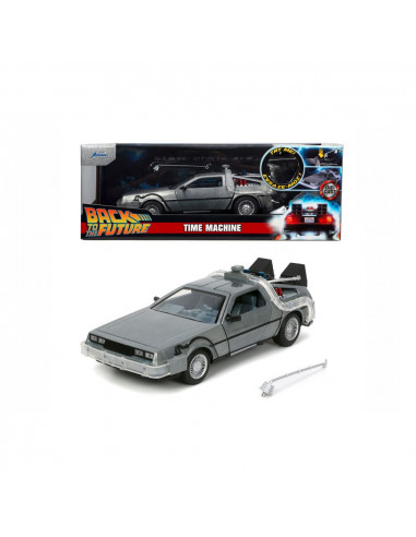 Back to the Future Diecast Model 1/24 Time Machine Model 1