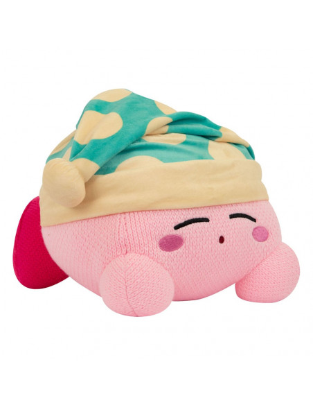 Kirby Nuiguru-Knit Plush Figure Kirby Sleeping Mega 25 cm
