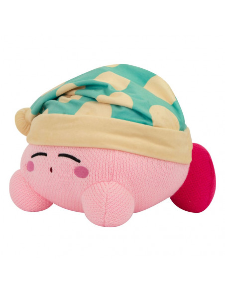 Kirby Nuiguru-Knit Plush Figure Kirby Sleeping Mega 25 cm