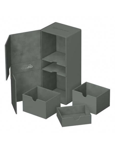 Ultimate Guard Twin Flip'n'Tray 266+ Xenoskin - Grey
