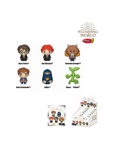 Wizarding World 3D 3D Magnets Series 1 Display (12)