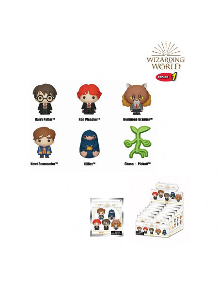 Wizarding World 3D 3D Magnets Series 1 Display (12)