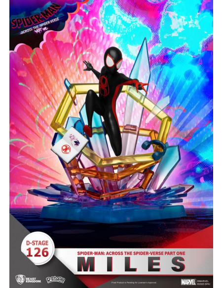 Marvel D-Stage PVC Diorama Spider-Man: Across the Spider-Verse Part One-Miles 15 cm