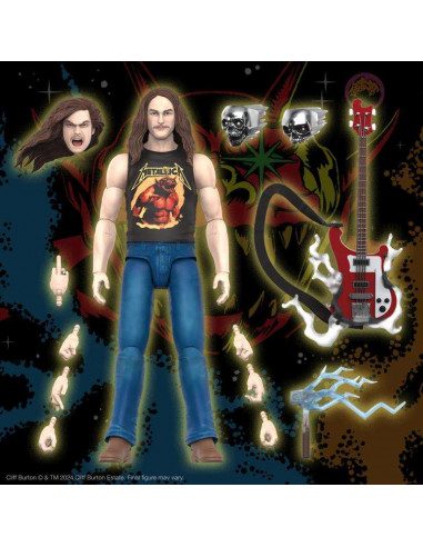 CLIFF BURTON SUPERHERO POSTER ULTM AF