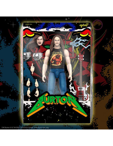 CLIFF BURTON SUPERHERO POSTER ULTM AF