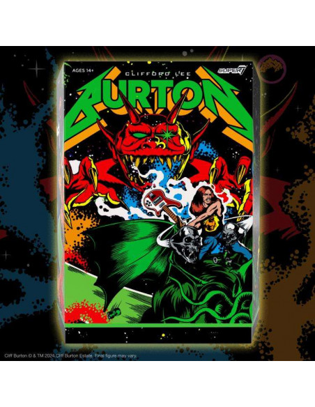 CLIFF BURTON SUPERHERO POSTER ULTM AF