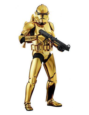 Star Wars Action Figure 1/6 Clone Trooper (Gold Chrome Version) Exclusive 30 cm