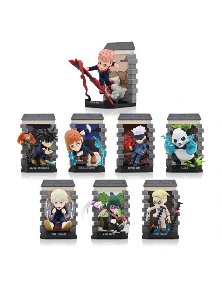 Jujutsu Kaisen Mystery Capsules Mini Figures Cursed 10 cm Display (12)
