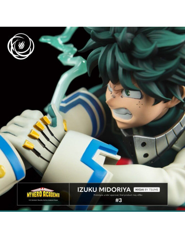 My Hero Academia Izuku Midoriya Tsume Ikigai Statue in Brown Box Available Now