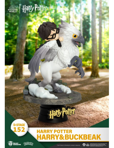 Harry Potter D-Stage PVC Diorama Harry & Buckbeak 16 cm