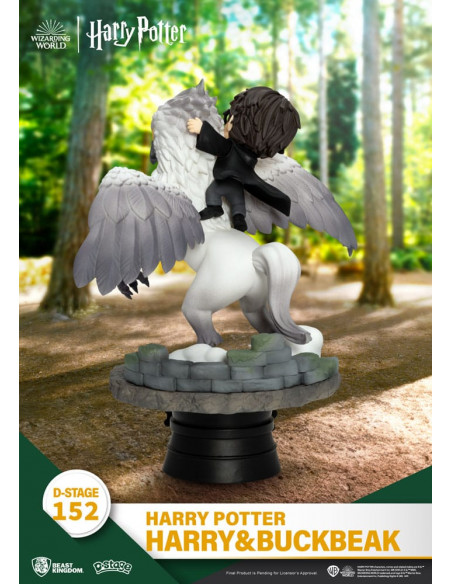 Harry Potter D-Stage PVC Diorama Harry & Buckbeak 16 cm