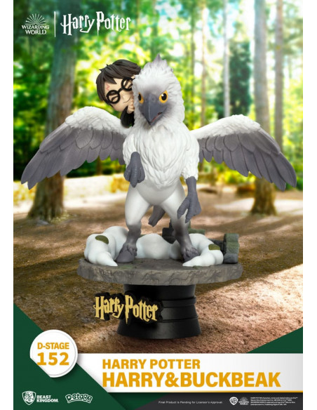 Harry Potter D-Stage PVC Diorama Harry & Buckbeak 16 cm