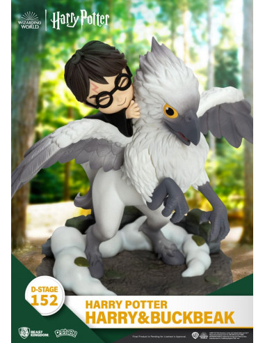 Harry Potter D-Stage PVC Diorama Harry & Buckbeak 16 cm