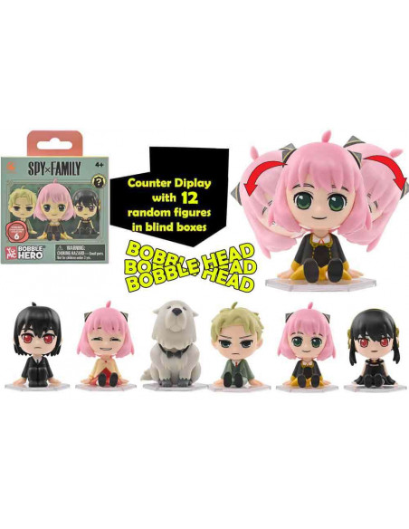 SPY X FAMILY BOBBLE HEAD DISPLAY (12)