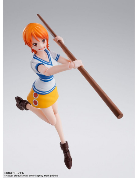 One Piece S.H. Figuarts Action Figure Nami Romance Dawn 14 cm