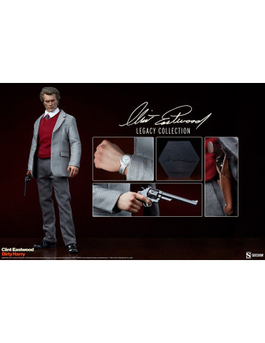 Clint Eastwood Harry Callahan 30cm scala 1/6 Action Figure Sideshow Available