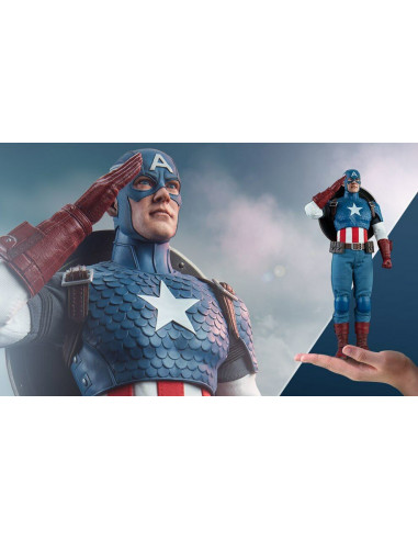 MARVEL Classic Captain America Sixth Scale Action Figure Sideshow Collectibles