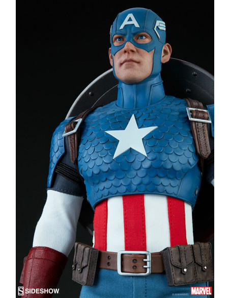MARVEL Classic Captain America Sixth Scale Action Figure Sideshow Collectibles