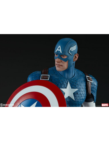 MARVEL Classic Captain America Sixth Scale Action Figure Sideshow Collectibles