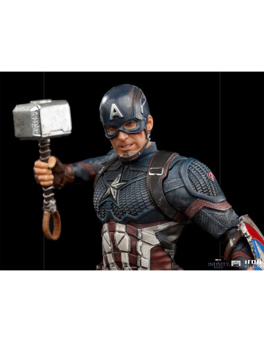 MARVEL Avengers Infinity SagaCaptain America Ultimate 1:10 Iron Studios Sideshow