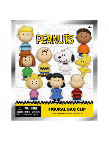 Peanuts 3D PVC Bag Clips Snoopy Series 1 Display (24)