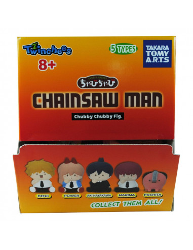 Chainsaw Man Twinchees Mini Figures Chubby Chubby 5 cm Display (24)