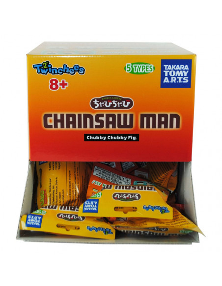 Chainsaw Man Twinchees Mini Figures Chubby Chubby 5 cm Display (24)