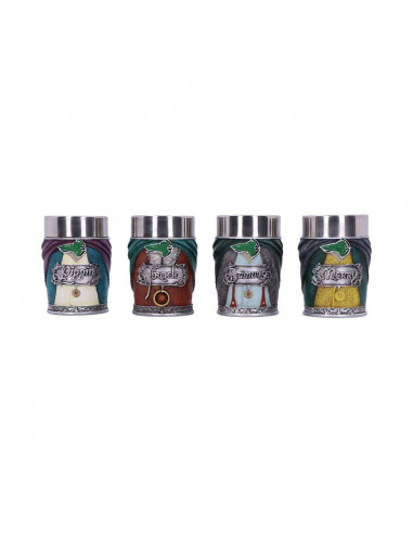 Lord of the Rings Shotglass 4-Pack Hobbits