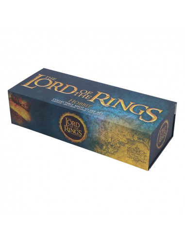 Lord of the Rings Shotglass 4-Pack Hobbits