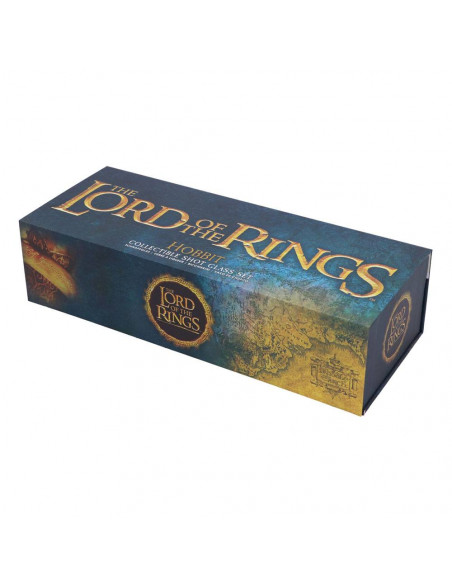 Lord of the Rings Shotglass 4-Pack Hobbits