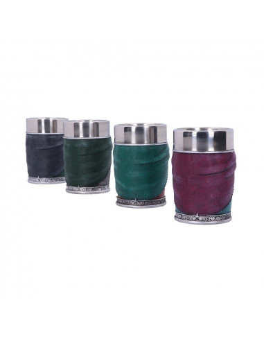 Lord of the Rings Shotglass 4-Pack Hobbits