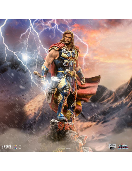 MARVEL Chris Hemsworth THOR Love and Thunder 1:10 Statue Iron Studios Sideshow