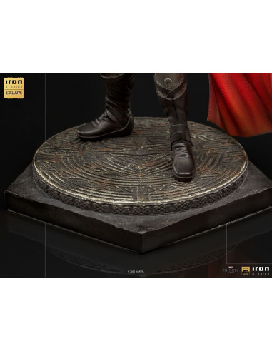 MARVEL Chris Hemsworth Thor Deluxe Infinity Statue Iron Studios 10th Exclusive